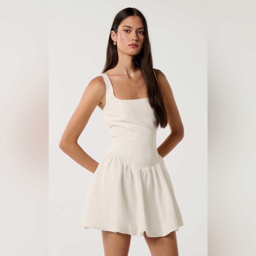 EVER NEW Heidi Bubble Hem Minidress - Picture 5 of 6